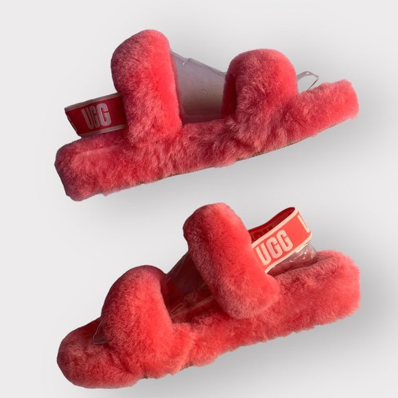 New NWoT UGG Women's OH YEAH Slipper Slide Sz 10 READ DESCRIPTION! - Picture 5 of 8